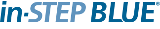 in-STEP BLUE Logo